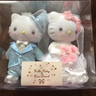 ハローキティ(ハローキティ)の●新品未開封●❁︎キティ&ダニエルぬいぐるみ❁︎(ぬいぐるみ)