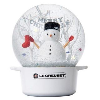 ルクルーゼ(LE CREUSET)の【送料込み（沖縄離島除く）】ル・クルーゼ　スノードーム♥新品未使用2017最新版(置物)