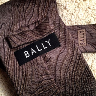 バリー(Bally)のBALLYバリー ネクタイ 切り株柄 BA02(ネクタイ)