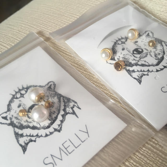 SMELLY(スメリー)の【SMELLY】ピアス&イヤリング3点セットまとめ売り レディースのアクセサリー(ピアス)の商品写真