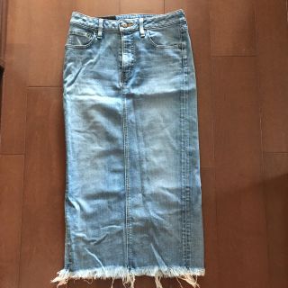 マウジー(moussy)のMOUSSY ロングデニムスカート(ロングスカート)