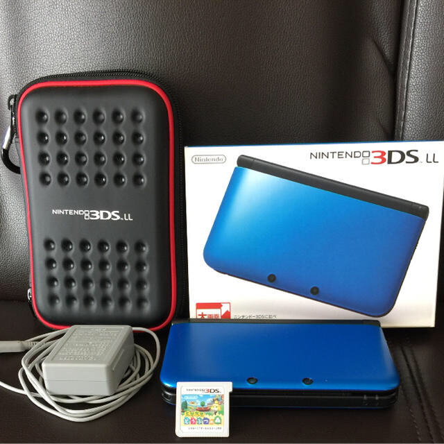 任天堂３DS LL☆Blue×Black   セット価格！！