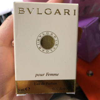 ブルガリ(BVLGARI)のBVLGARI POUR FEMME EAU DE PARFUM 5ml(香水(女性用))