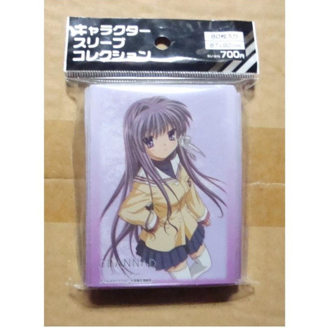 キャラクタースリーブコレクション CLANNAD 「藤林 杏」 エンタメ/ホビーのトレーディングカード(Box/デッキ/パック)の商品写真