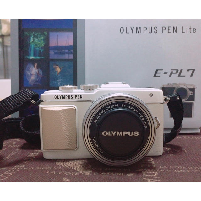 OLYMPUS(オリンパス)のOLYMPUS PEN Lite E-PL7 スマホ/家電/カメラのカメラ(ミラーレス一眼)の商品写真