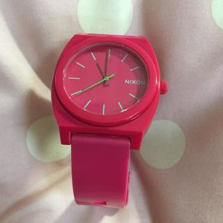 ニクソン(NIXON)のNIXON 腕時計 ピンク(腕時計)