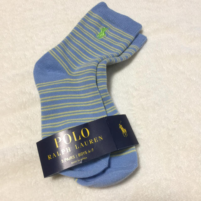 POLO RALPH LAUREN(ポロラルフローレン)の✨新品✨ラルフローレン ソックス キッズ/ベビー/マタニティのこども用ファッション小物(靴下/タイツ)の商品写真