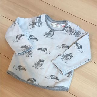 ザラ(ZARA)のzara  mini すずめトレーナー h&m gap baby next(トレーナー)