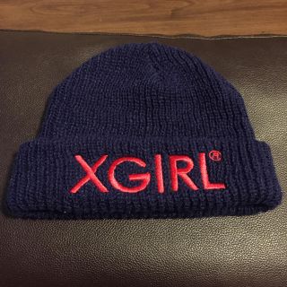 エックスガール(X-girl)のxgirl ニット帽(帽子)