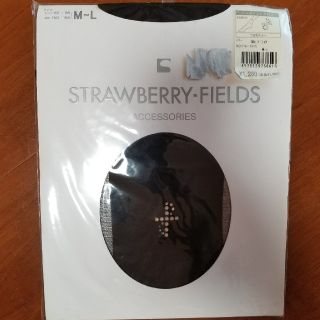 ストロベリーフィールズ(STRAWBERRY-FIELDS)の【strawberry-fields】ストッキング　ワンポイントクロス(タイツ/ストッキング)