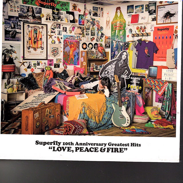 Images Of Superfly 10th Anniversary Greatest Hits Love Peace Fire Japaneseclass Jp