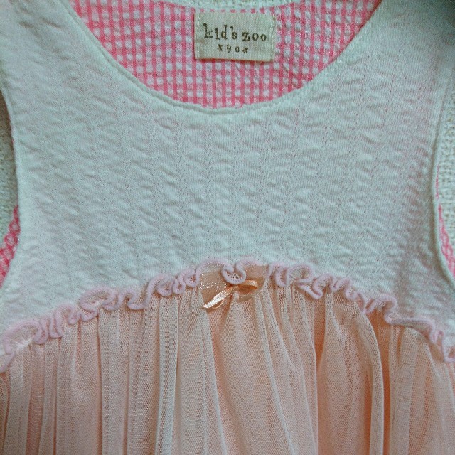 kid’s zoo(キッズズー)のkid’s zoo ワンピース キッズ/ベビー/マタニティのキッズ服女の子用(90cm~)(その他)の商品写真