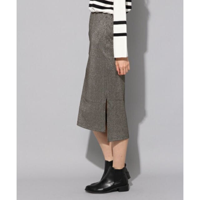 BLISS POINT(ブリスポイント)のラメテレコミディタイトスカート レディースのスカート(ひざ丈スカート)の商品写真