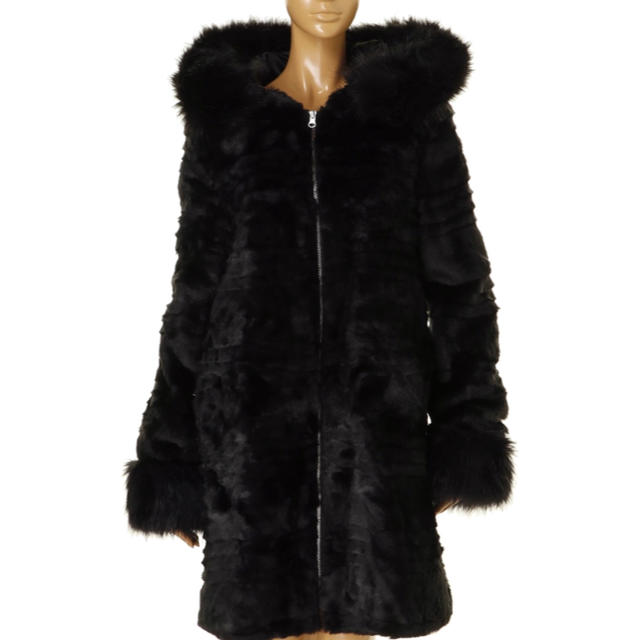 Delyle NOIR(デイライルノアール)のディライル ファーコート レディースのジャケット/アウター(毛皮/ファーコート)の商品写真