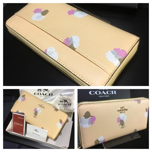 COACH(コーチ)の限定セール❣️新品コーチ長財布F53794 縁起を呼び込む素敵なイエロー レディースのファッション小物(財布)の商品写真