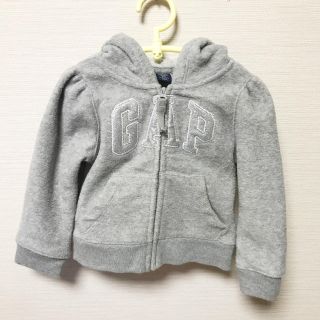 ベビーギャップ(babyGAP)のbabygap♡フリースパーカー 90(ジャケット/上着)