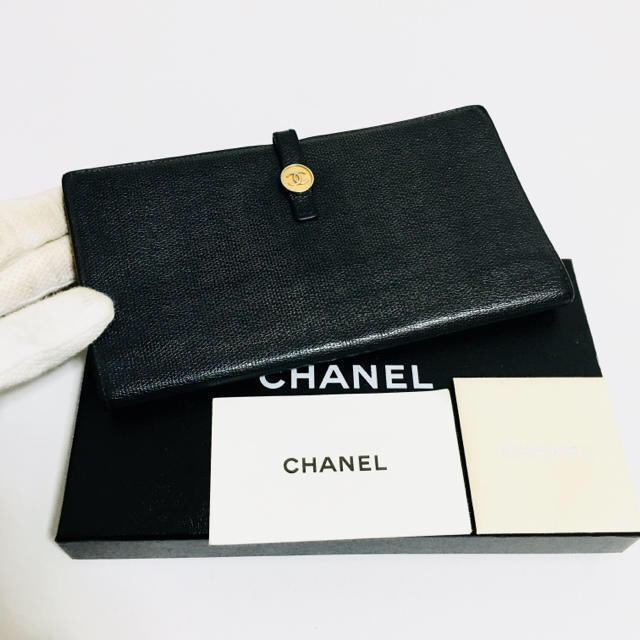 CHANEL(シャネル)の854❤️超値下げ！！❤️シャネル❤️Ｗホック 長財布❤️正規品鑑定済み❤️ レディースのファッション小物(財布)の商品写真