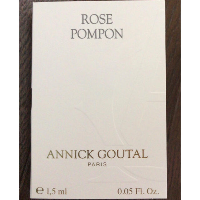 Annick Goutal(アニックグタール)のANNICK GOUTAL ローズポンポン 1.5ml 新品 コスメ/美容の香水(香水(女性用))の商品写真