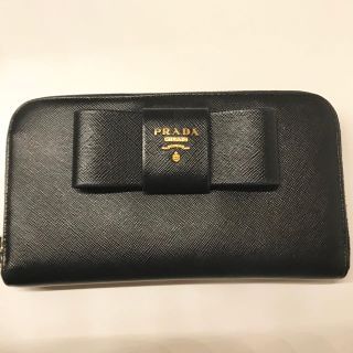 プラダ(PRADA)のmerry様専用です。PRADA サフィアーノ 黒  (長財布) (財布)