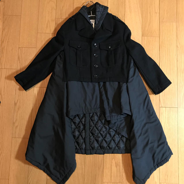 COMME des GARCONS(コムデギャルソン)のコムデギャルソン ドッキングコート  レディースのジャケット/アウター(ピーコート)の商品写真