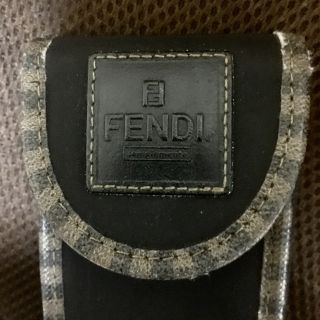 フェンディ(FENDI)の 【FENDI 】フェンディ シガレットケース 男女兼用 ペカン柄 (タバコグッズ)