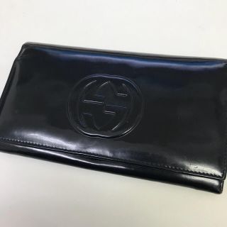 れあり GUCCI財布 エナメルの通販 by ⭐︎|ラクマ 長財布 ファスナー