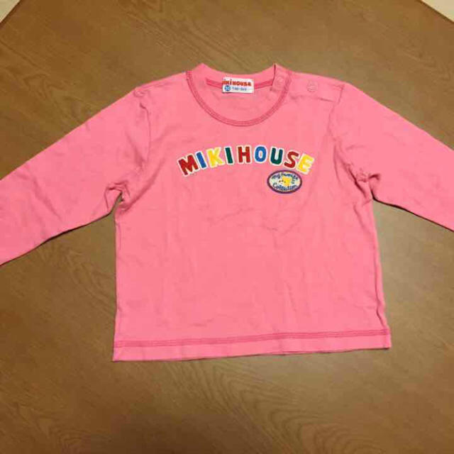 mikihouse(ミキハウス)のミキハウス 長袖 Tシャツ キッズ/ベビー/マタニティのキッズ服女の子用(90cm~)(Tシャツ/カットソー)の商品写真