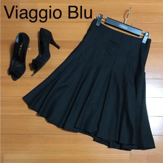 ビアッジョブルー(VIAGGIO BLU)のmimi様専用 Viaggio Blu 上質な素材のスカート(ひざ丈スカート)