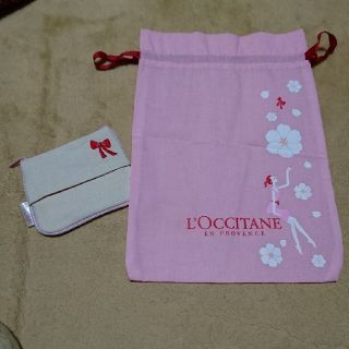 ロクシタン(L'OCCITANE)のロクシタン 巾着 ティッシュケース(その他)