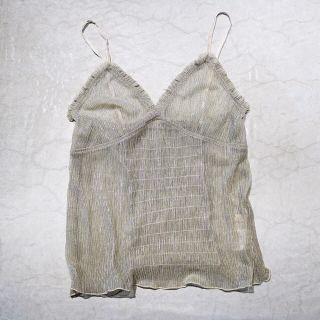 トゥデイフル(TODAYFUL)のLace Lame Camisole(キャミソール)