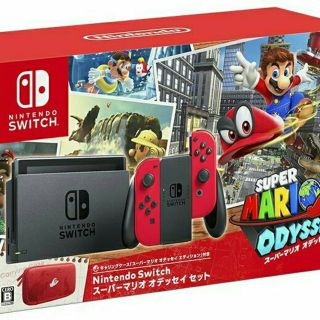 nintendo switch スーパーマリオ オデッセイ セット(家庭用ゲーム機本体)