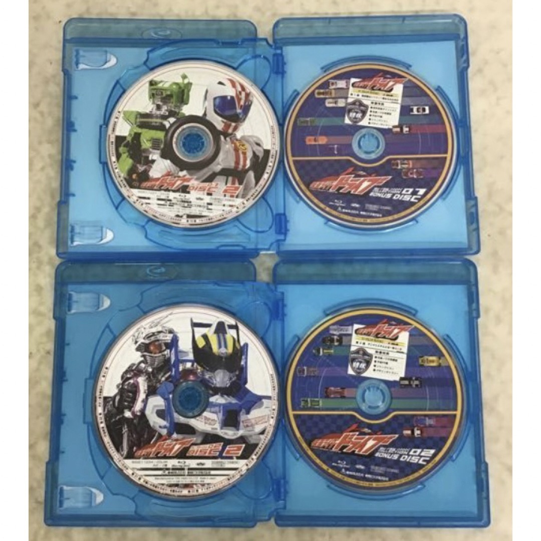 Blu-ray　コレクションBOX　全4巻セットの通販　BD　ねるねる｜ラクマ　仮面ライダードライブ　by