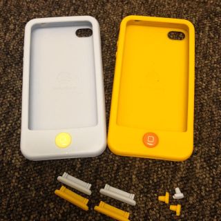 iPhone4.4S ケースセット(モバイルケース/カバー)