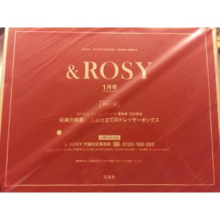 ロベルタディカメリーノ(ROBERTA DI CAMERINO)の&ROSY 2018年1月号付録(ポーチ)