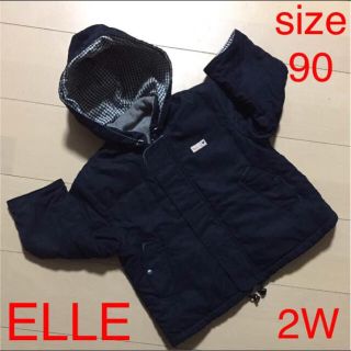 エル(ELLE)のELLE フード付きアウターsize90★送料無料(ジャケット/上着)