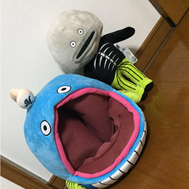 非売品 ✩ 謎の魚 メガジャンボぬいぐるみ