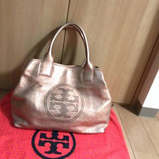 トリーバーチ(Tory Burch)のTORY BURCH  ピンクゴールドバック 2way(トートバッグ)