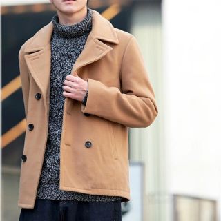 ウィゴー(WEGO)のSサイズ WEGO P COAT CAMEL ウィゴー Pコート キャメル(ピーコート)