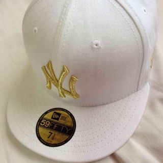 ニューエラー(NEW ERA)のNEW ERA 59FIFTY ホワイト(キャップ)