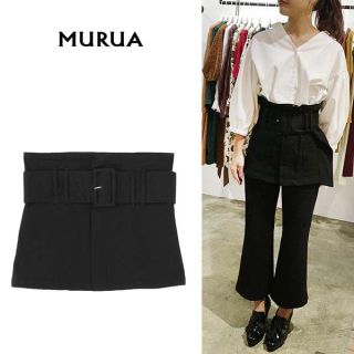 ムルーア(MURUA)のMURUA 新作 コルセットベルト(ベルト)