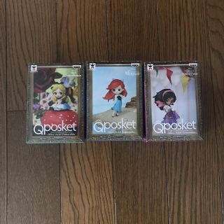 ディズニー(Disney)のqposket フィギュア セット アリエル アリス エスメラルダ (その他)