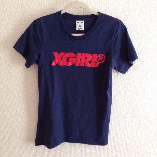 X-girl(エックスガール)のx-girl♡Tシャツ レディースのトップス(Tシャツ(半袖/袖なし))の商品写真