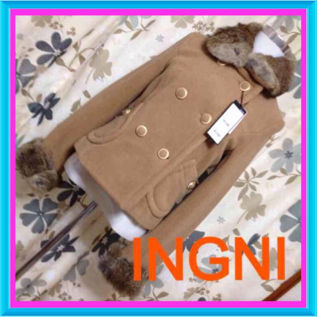 INGNI♡ステンカラー♡ファー付き♡ショートジャケット