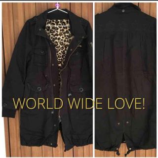 WORLD WIDE LOVE!(モッズコート)のフリマアイテム一覧 WORLD WIDE LOVE!(モッズコート)のフリマアイテム一覧