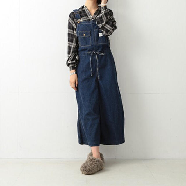 BEAMS BOY(ビームスボーイ)のorslow◯beamsboy別注サロペット レディースのパンツ(サロペット/オーバーオール)の商品写真