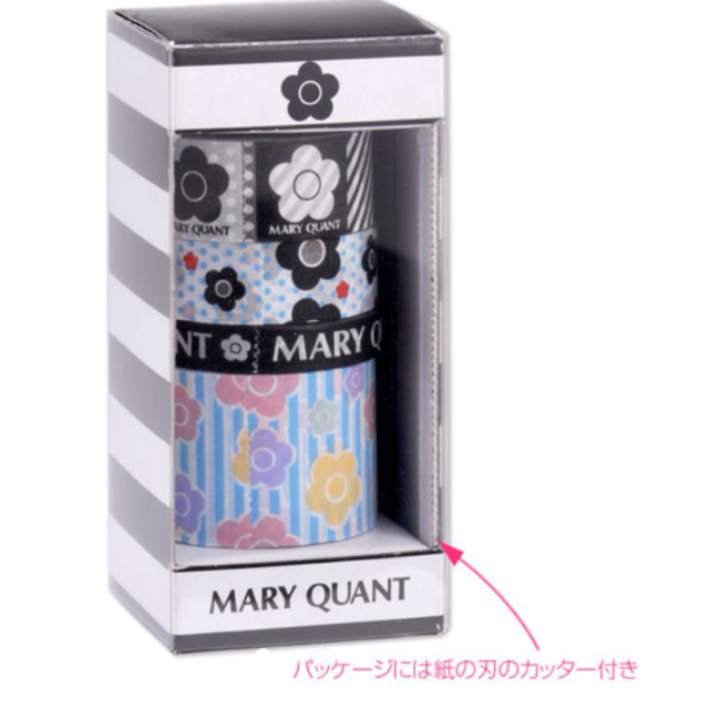 MARY QUANT(マリークワント)のMary Quant マリークワント マスキングテープ 4個Set  レディースのファッション小物(その他)の商品写真