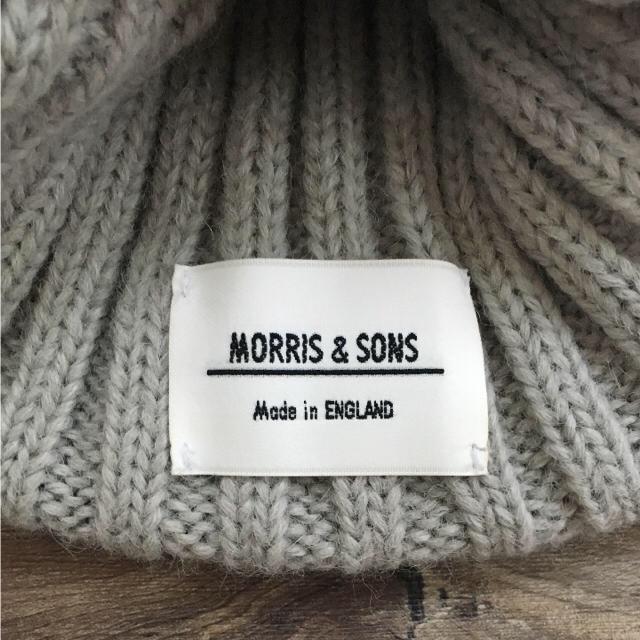 steven alan(スティーブンアラン)の【28日まで限定価格】ビショップ ニット帽（MORRIS&SONSモリス&サンズ レディースの帽子(ニット帽/ビーニー)の商品写真