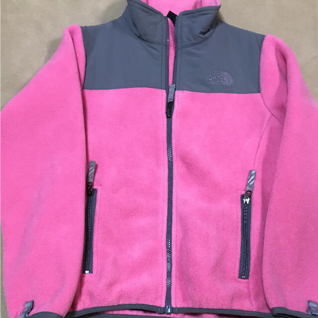 THE NORTH FACE(ザノースフェイス)の【美品】ノースフェイス☆フリース キッズ/ベビー/マタニティのキッズ服女の子用(90cm~)(コート)の商品写真