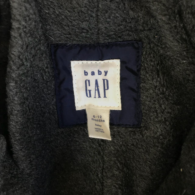 babyGAP(ベビーギャップ)のBABY GAP ダウンジャンプスーツ 2回着用のみ キッズ/ベビー/マタニティのベビー服(~85cm)(ジャケット/コート)の商品写真