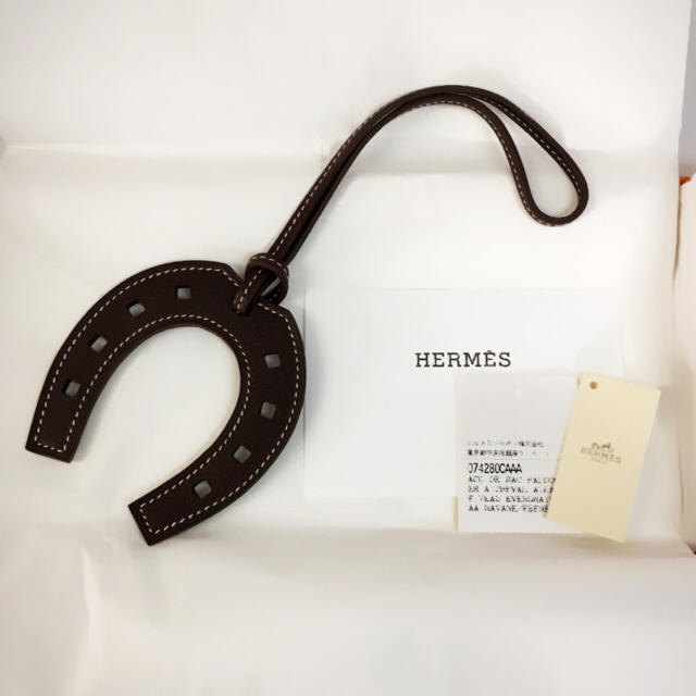 猫子さま専用　新品　HERMES   ロデオチャームＭＭ　クレ